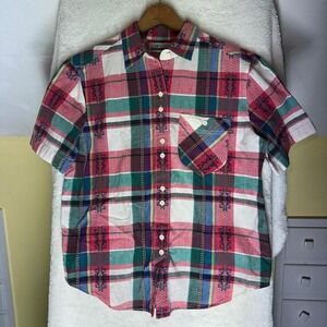 Vintage Southwestern Button Up L Navajo Texas Rodeo Festival Top Country Concert